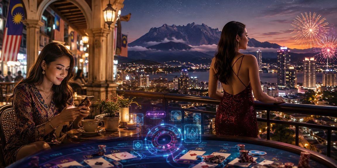 Baccarat players in Sabah smoothly placing bets on their smartphones